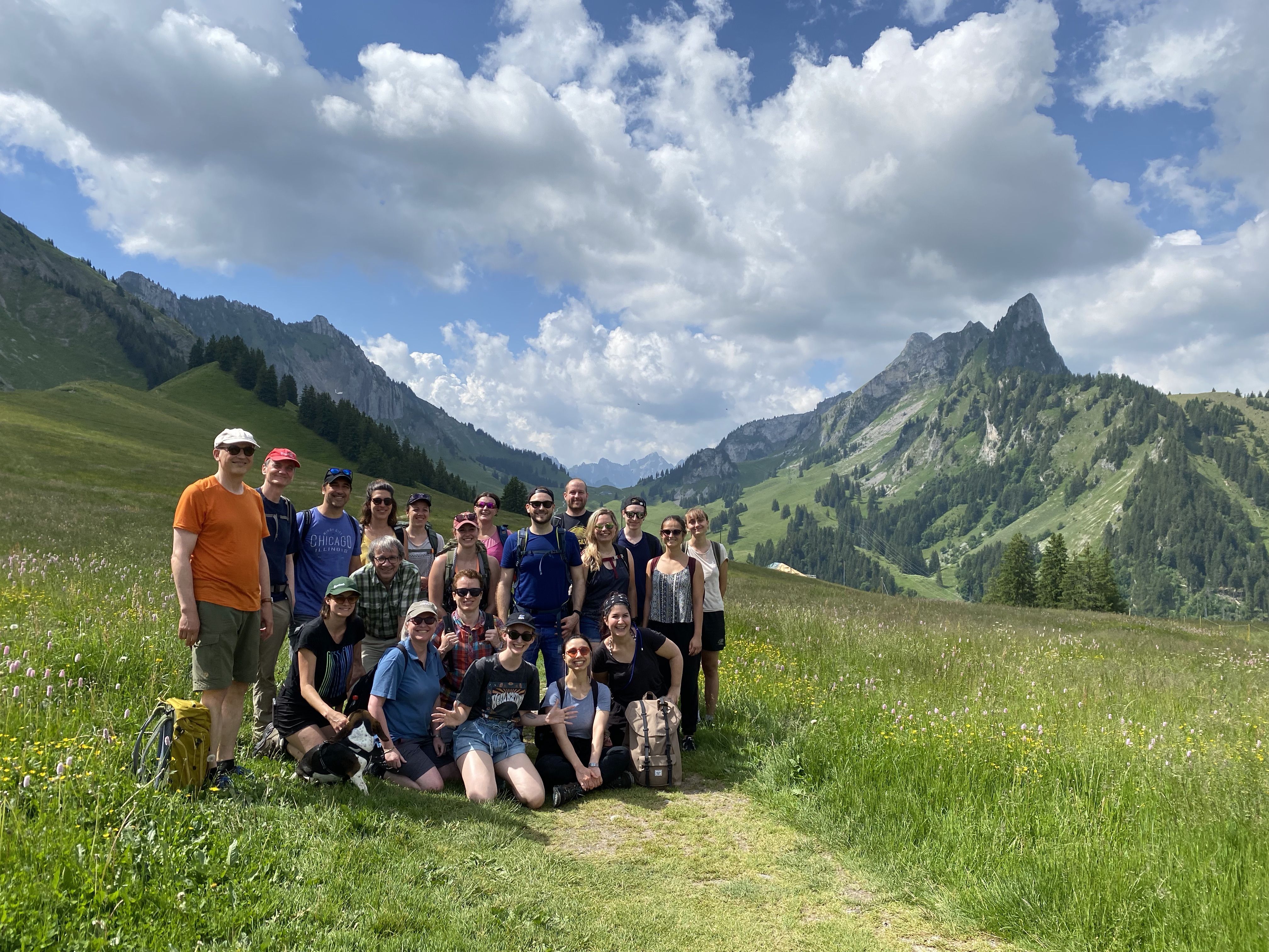 Gruppenfoto Teamausflug